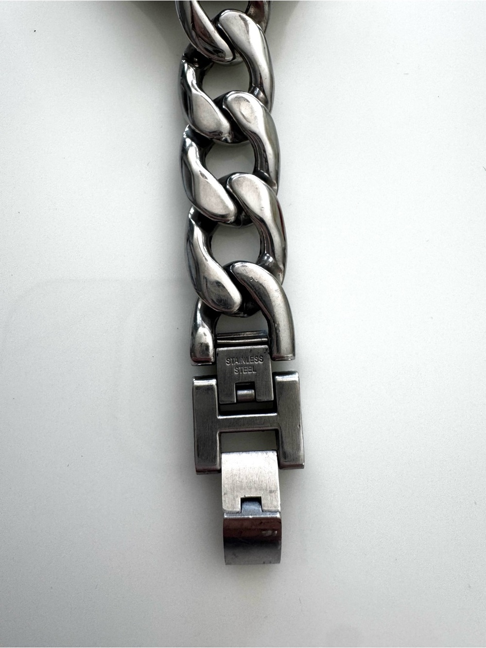 Michael Kors Silver Chain Link Bracelet Watch White Dial Women’s - Picture 6 of 7